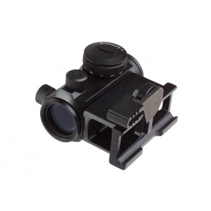 AIM T1 RED DOT W/ QD MOUNT & LOW MOUNT - BK